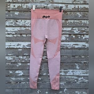 🌟 Fitphyt “Candy Pink” booty High Rise Leggings size medium